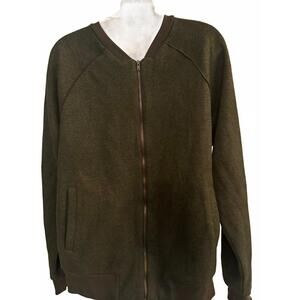 Goodfellow & Co Olive Wool Blend Zip Jacket – Men’s M/L